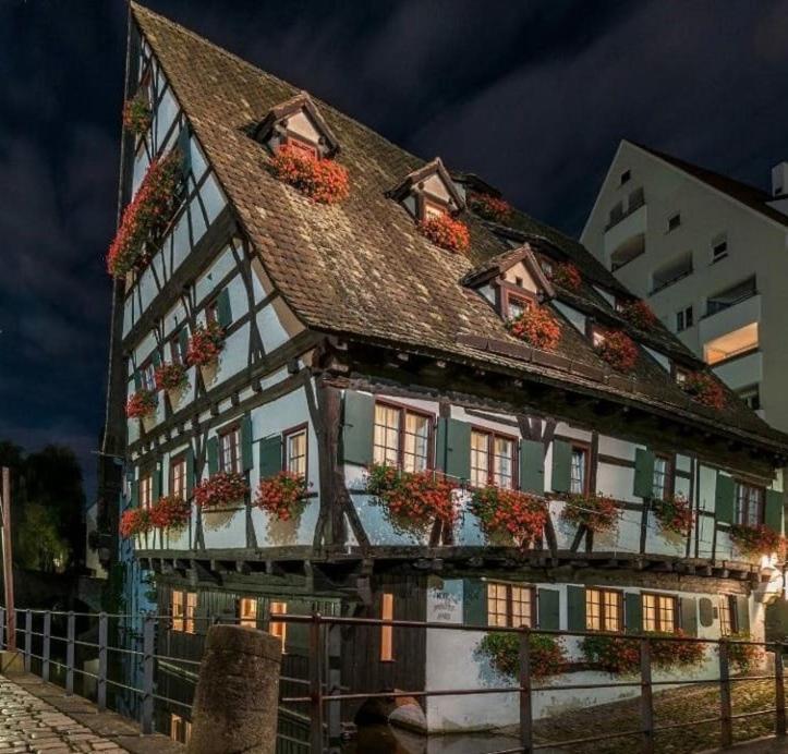 Hotel Schiefes Haus Ulm Exterior foto