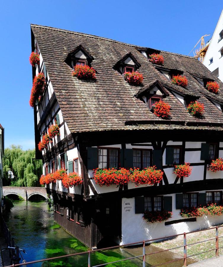 Hotel Schiefes Haus Ulm Exterior foto