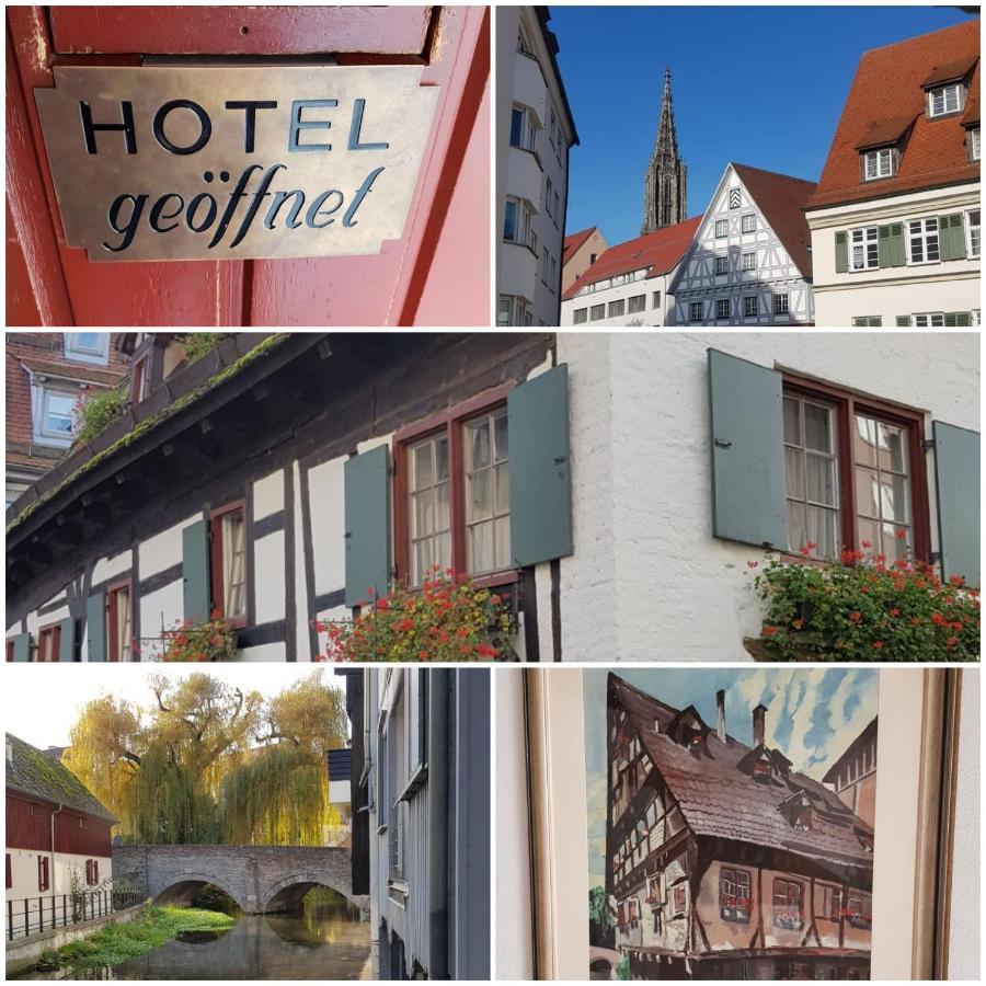 Hotel Schiefes Haus Ulm Exterior foto