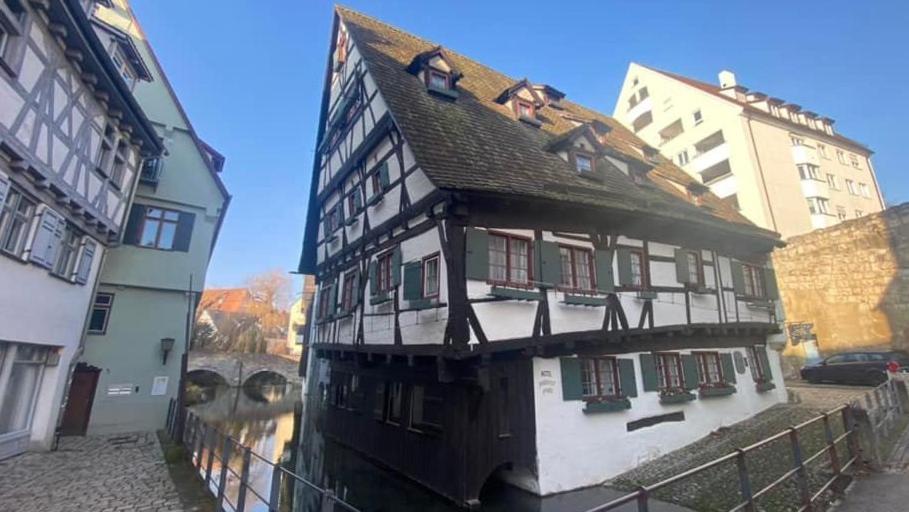 Hotel Schiefes Haus Ulm Exterior foto